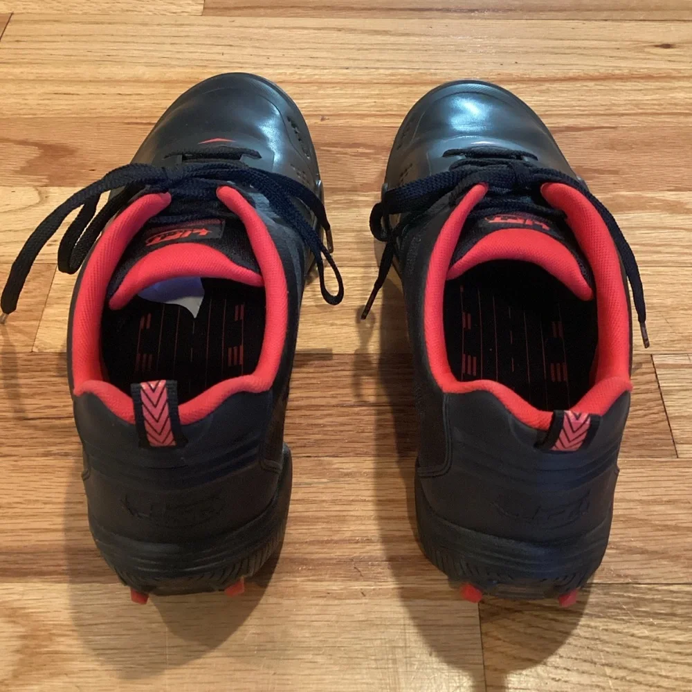 Lift Aviation Air Boss 2.0 Pilot Shoes Men 9.5 Black Red Flight Cockpit Sneaker